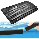 X-Kingsun 69PCS 15.75Inch Coping Strips for Overlap Above Ground Pool Liners Plastic Liner Clips Replacement Patch Kit for 27ft Round Pool