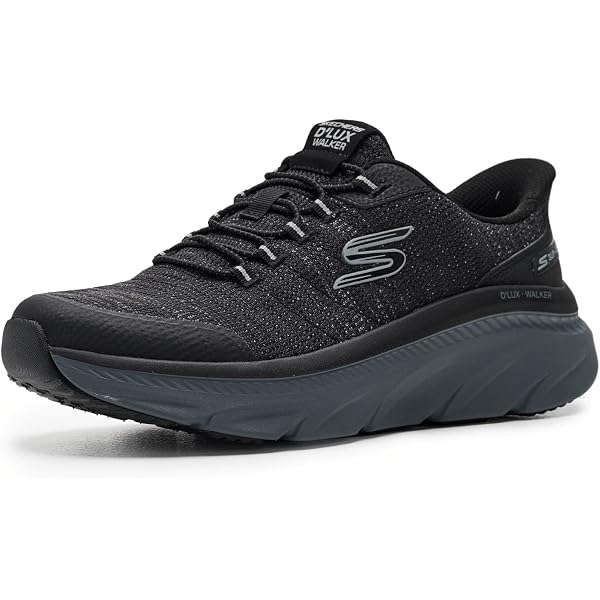 Amazon.com | Skechers Men's D'Lux Walker Rezinate Hands Free Slip