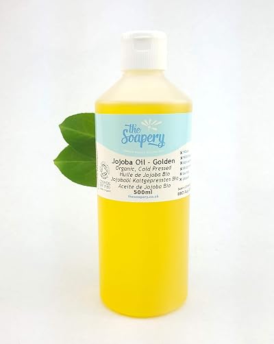 The Soapery Jojoba Oil Organic Cold Pressed 500ml 100% Pure