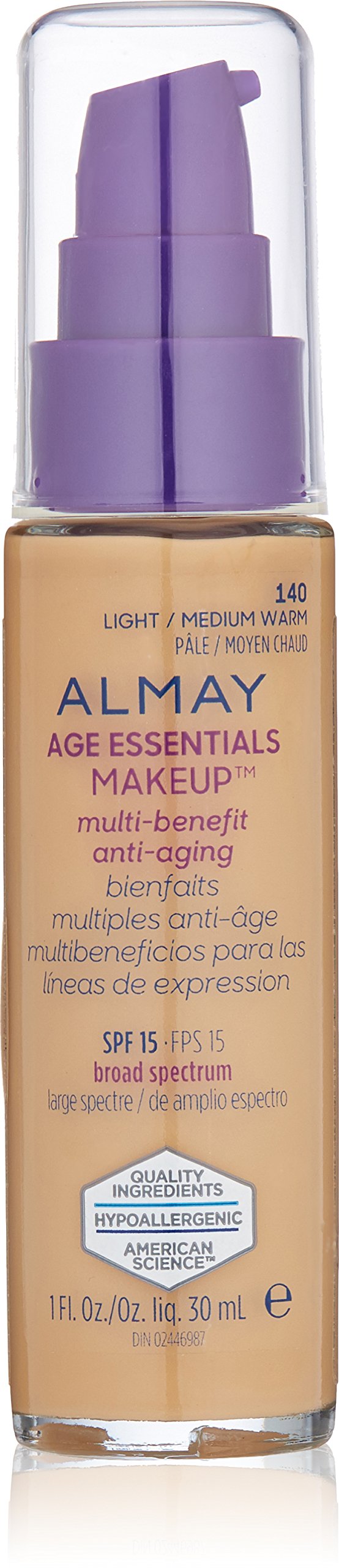 Almay Age Essentials Makeup, Light/Medium Warm
