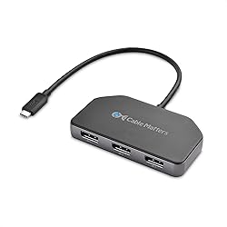 Cable Matters Windows Only Triple Monitor USB C Hub