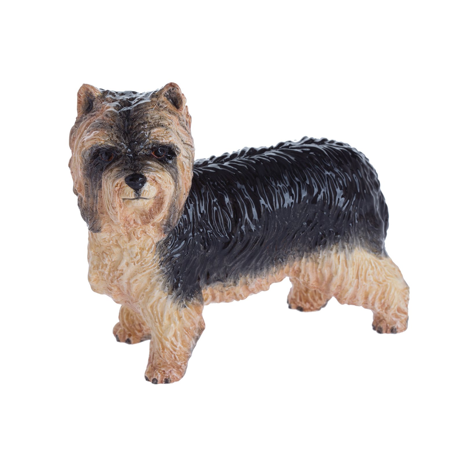 John Beswick Yorkshire Terrier Figurine, Earthenware, Multi-Colour, 10.5 x 3.5 x 10 cm