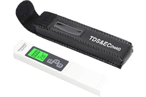 4 in 1 Tds Meter,Turbidity Meters Water Quality Tester, Multifunctional Water Quality Tester Tds/Ec/Temp 0-9999ppm Fish Tank 