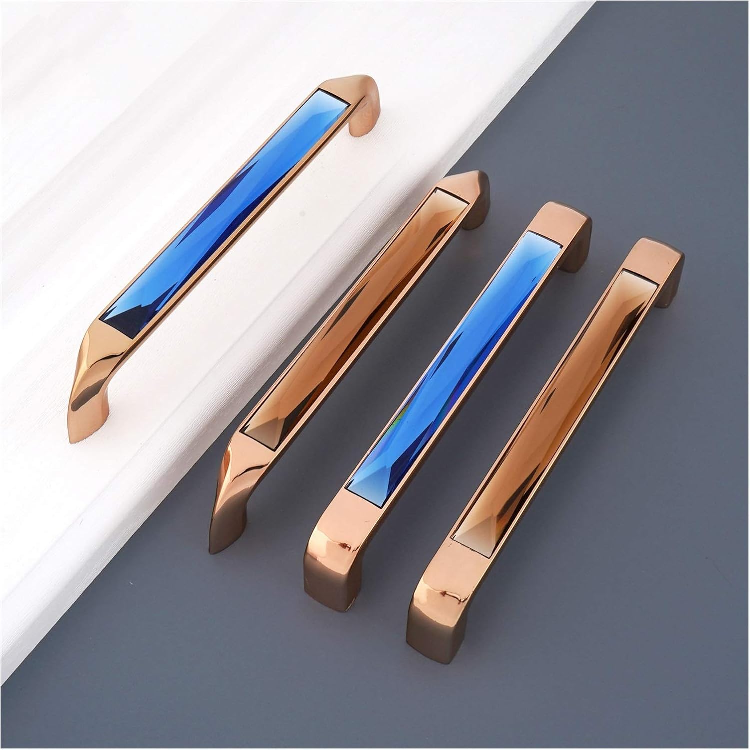 WYFDC 96 / 128mm Manija De Cristal Manijas De Puerta Corredera For