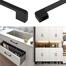 Lepatape 5 inch Cabinet Pulls Black Cabinet Handles