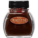 Platinum Fountain Pen Ultra Pigment Ink Particles Blanc Sepia INKG-1500# 65 (Japan Import)