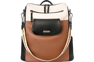 CLUCI Backpack Purse for Women Fashion Leather Designer Travel Large Convertible Ladies Shoulder Bags