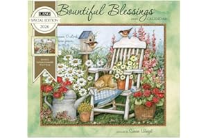 Lang, Bountiful Blessings Special Edition 2026 Wall Calendar by Susan Winget, 12.5'' X 14'', 12-Month Calendar with Stapled Binding