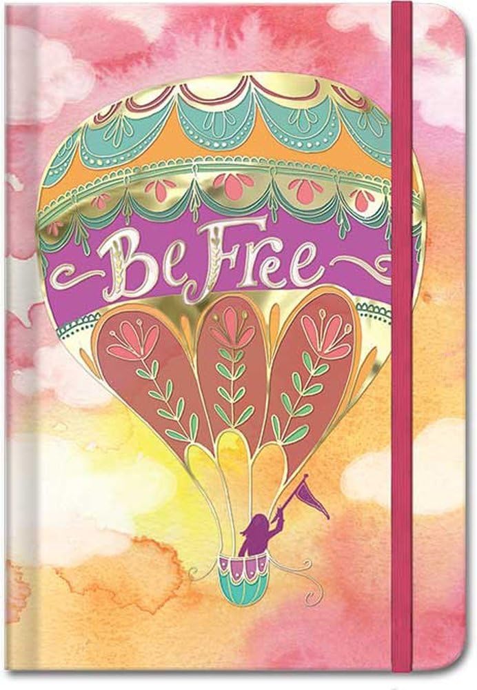 HRD CVR BNGE JRNL- BE FREE BALLOON