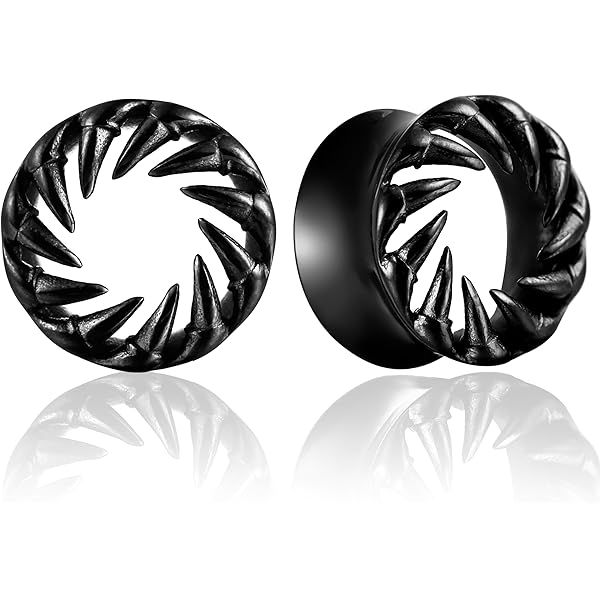 Natural Wood Screw Studs Earrings Fake Gauges Illusion Ear Piercing Plug Tunnel ONI | Wish