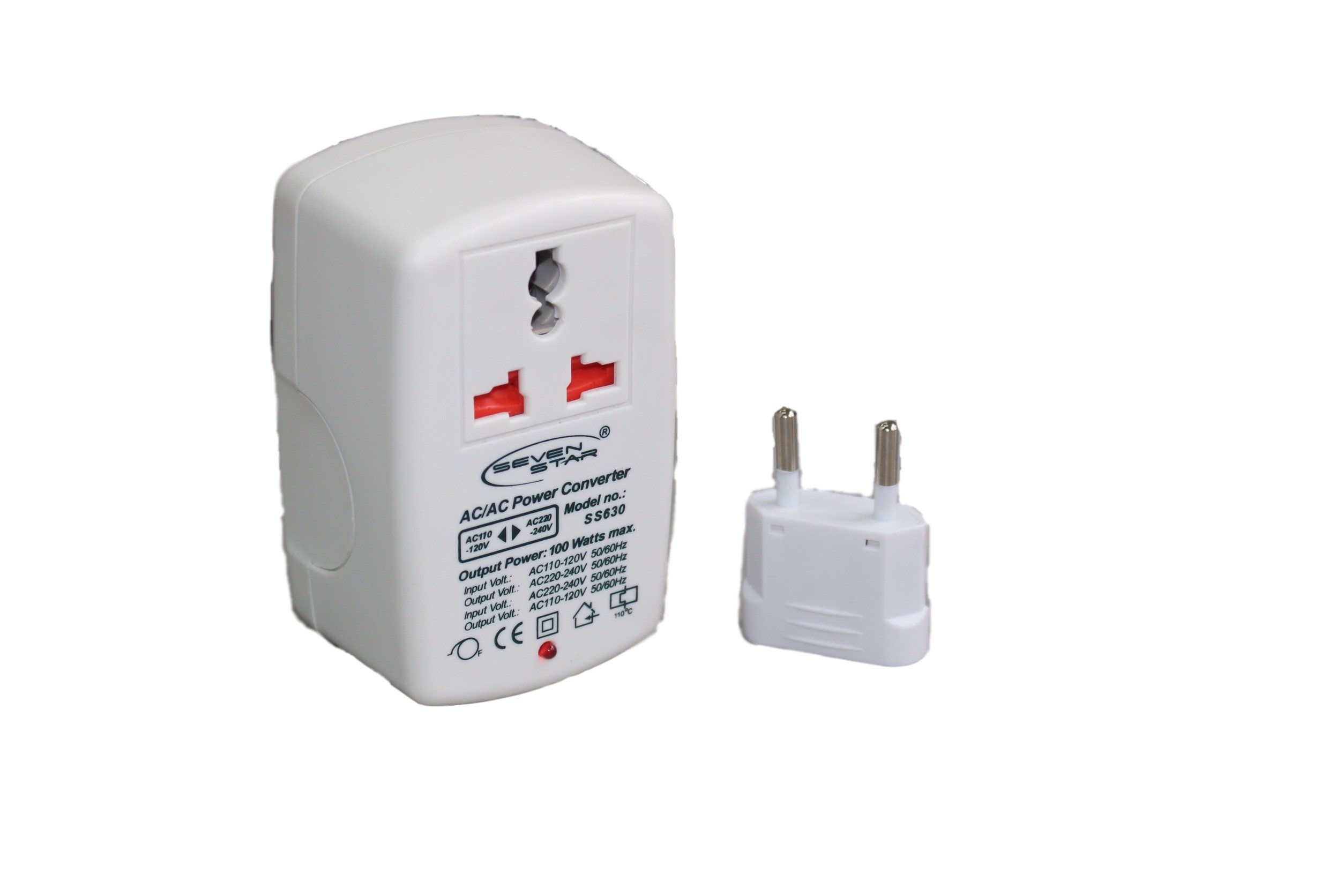 Photo 1 of Seven Star SS630 100-Watt Universal Travel Voltage Power Converter