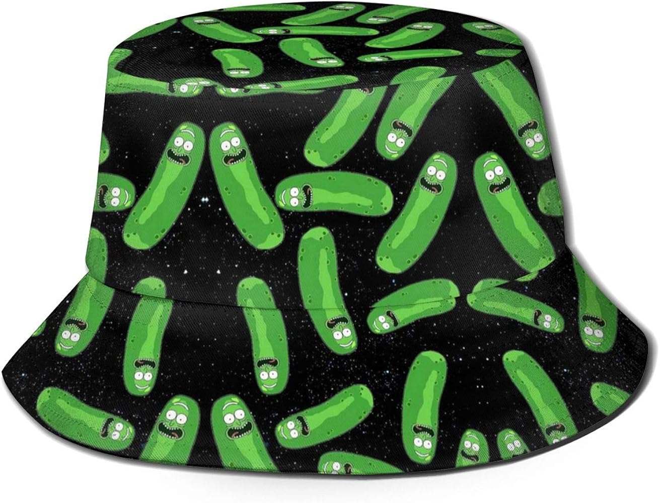 pickle rick bucket hat