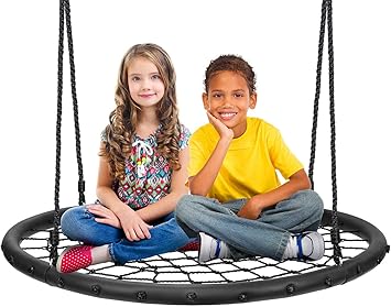 Kids Round Web Swing