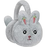 RONGXG Cute Earmuff Girl Boy Plush Winter Warm Ear Muff Soft Furry Outdoor Ear Warmer Muff Kid Anti-Cold Ear Protector