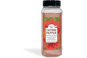 Unpretentious Ground Cayenne Pepper, Pure & Natural, Fresh, Gluten-Free (16 Ounce)