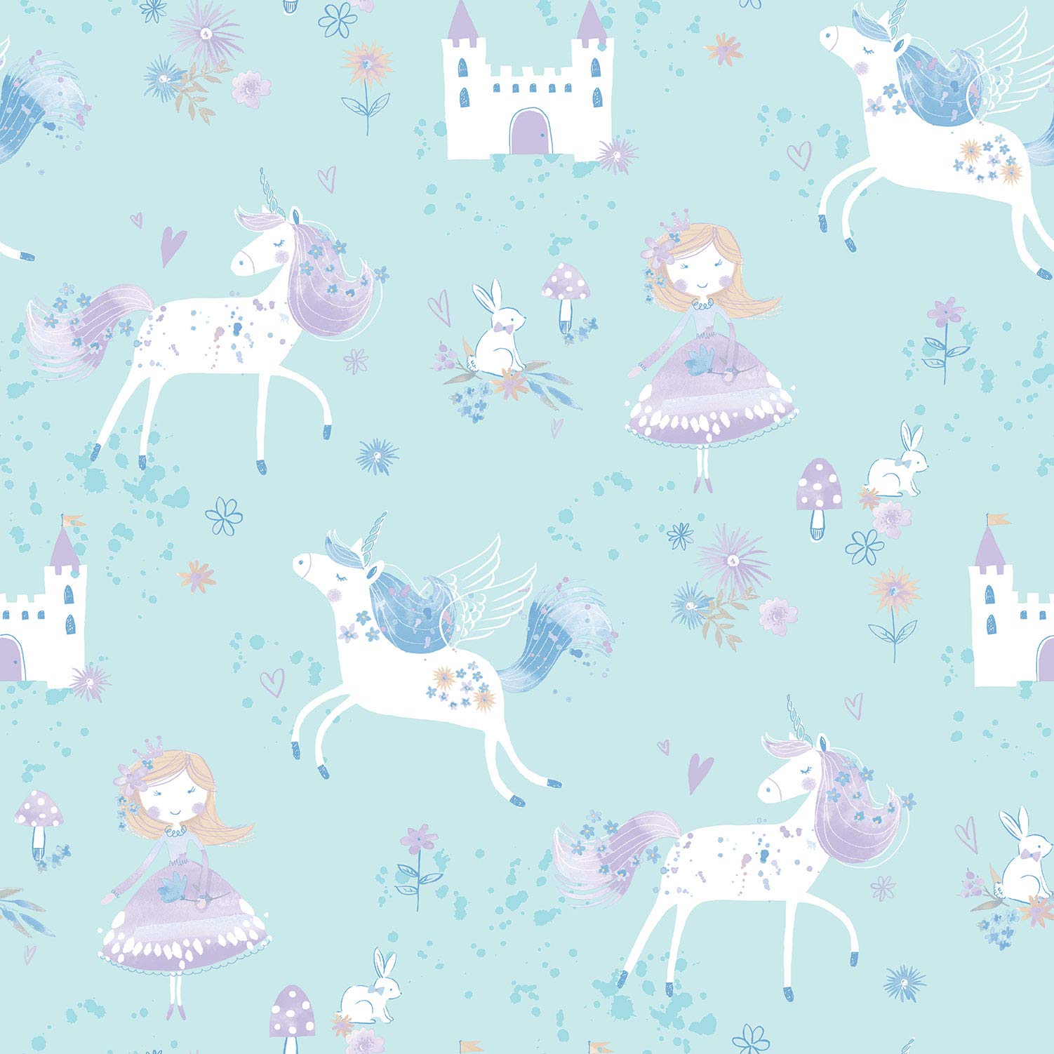 Galerie G56524 Just 4 Kids 2 Wallpaper, Blue