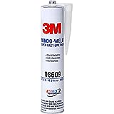 3M 08609 Window-Weld Super Fast Urethane Black Cartridge - 10.5 fl oz.