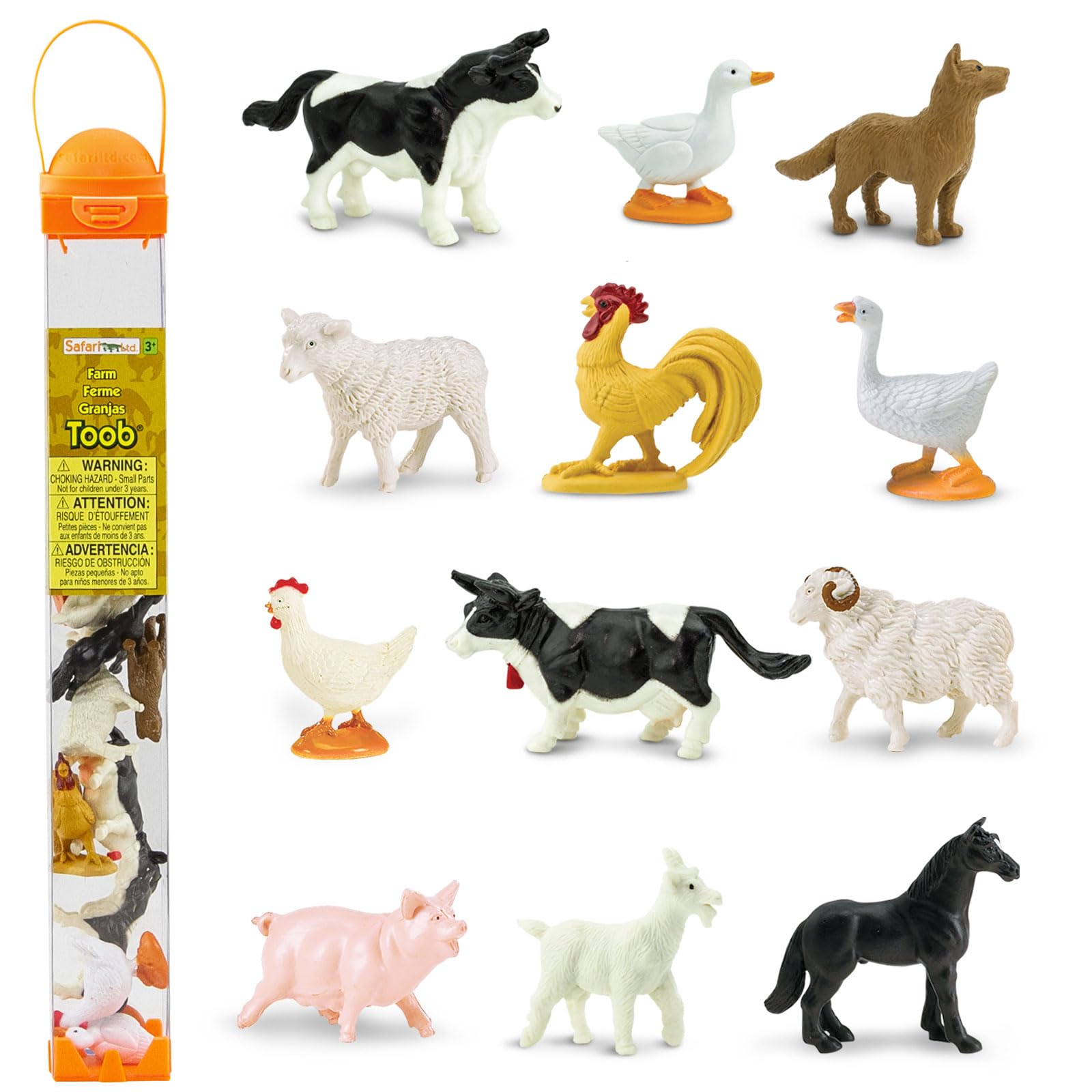 Toob Safari Ltd Mini Figurines Nature - Lot De Figurines éducatives, Jouet 3 Ans Et Plus