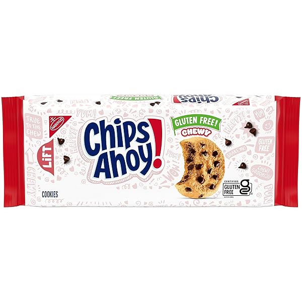 CHIPS AHOY! CHEWY GLUTEN FREE FUDGY CHOCOLATE CHIP...