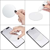 BELLE VOUS 50x Small Circle Mirror Tiles for Walls Mini Glass Mosaic DIY Crafts view 4
