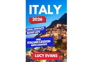 Italy Travel Guide: The Ultimate Self Planners Italy Travel Guide with Local Contacts, Multi Day Trip Suggestions and a Huge Bucket List to Follow - One Lesson with Italian Coach Included