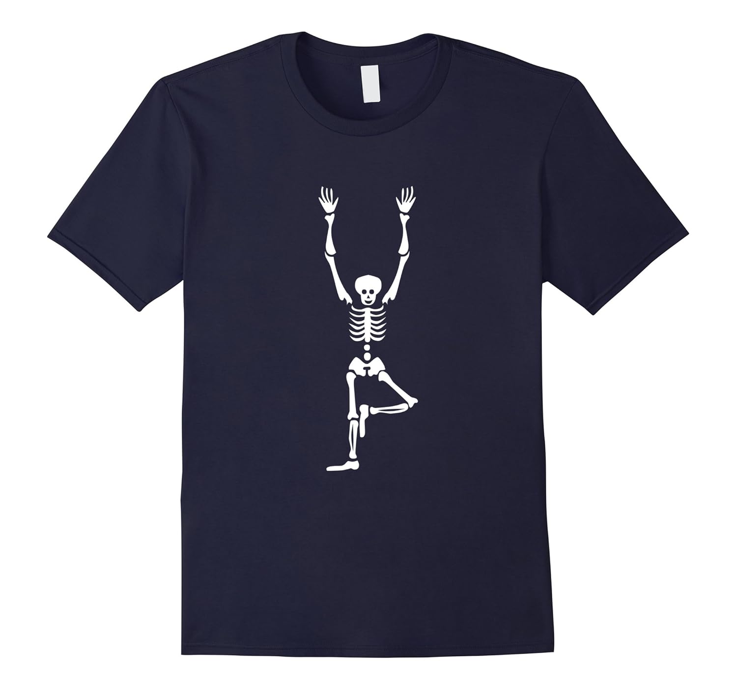 Funny Skeleton Yoga for Halloween Shirts Gift-T-Shirt