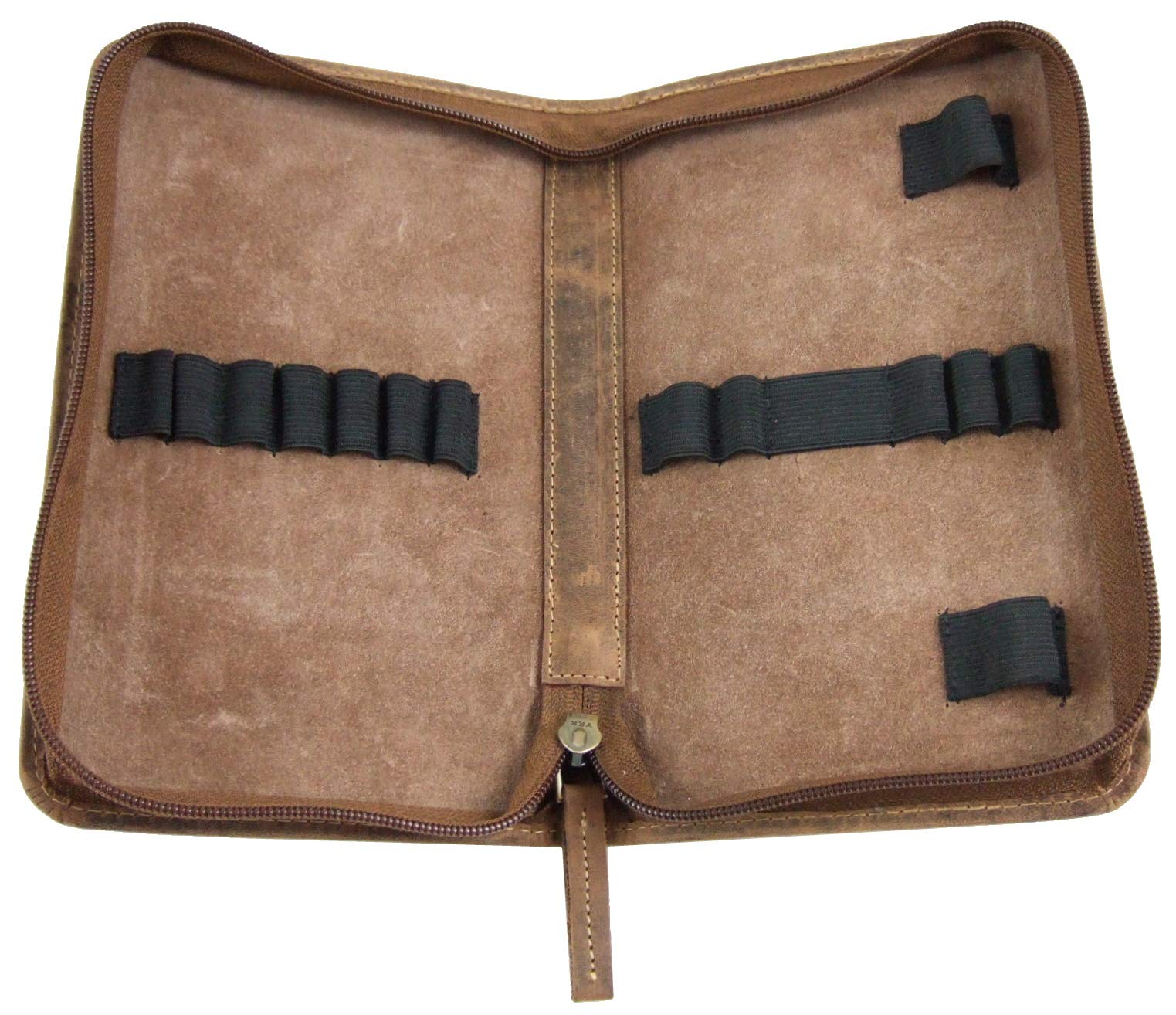 Green Burry 1575 Cowhide Leather Pencil Case