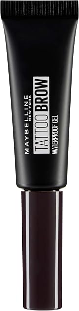 Maybelline Tattoo Brow Waterproof Gel No. 08 Black 5 ml Eyebrow Gel