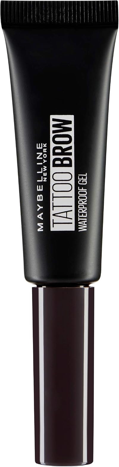 Maybelline Tattoo Brow Waterproof Gel No. 08 Black 5 ml Eyebrow Gel