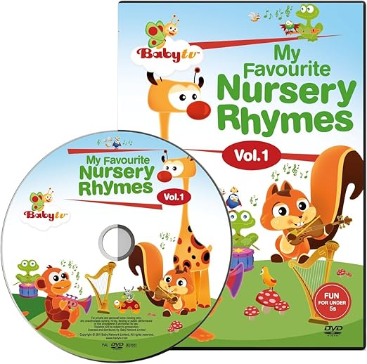 BabyTV DVD My Favourite Nursery Rhymes Volume 1 Amazon.co.uk DVD