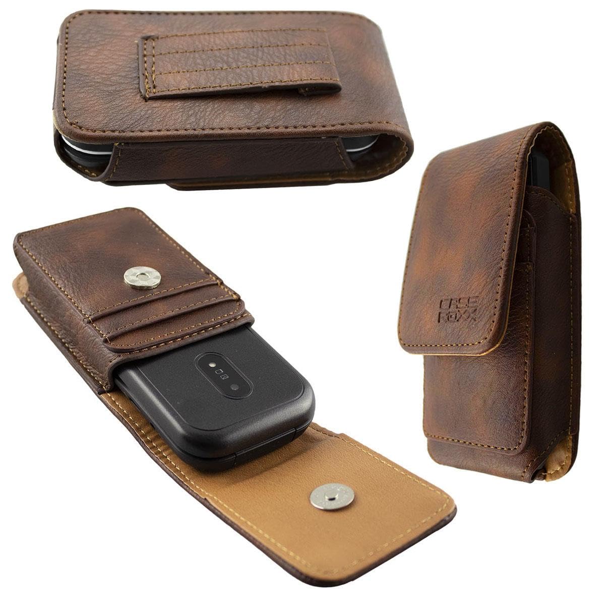 caseroxx Outdoor Case with Belt Loop for Doro 7080/7081, Durable Storage for Hiking, Camping & Travel, Universal Use