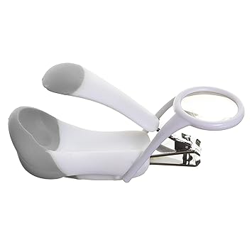 baby nail clippers with magnifying glass and light