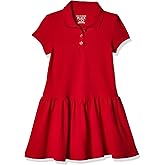 The Children's Place Baby-Girls and Toddler Short Sleeve Pique Polo Dress Drop Waist