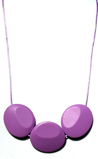 stone teething necklace