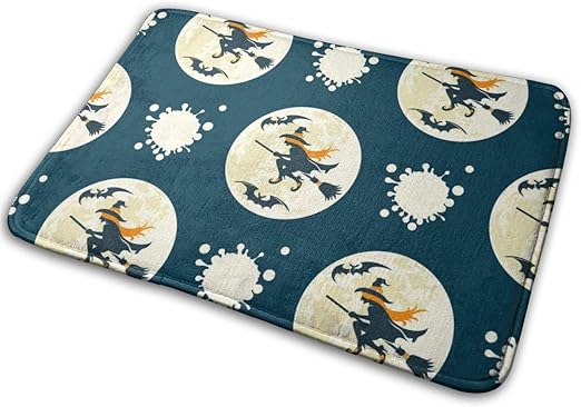 Amazon Com Niyoung Witches Drive Stick Patterns Memory Foam Floor