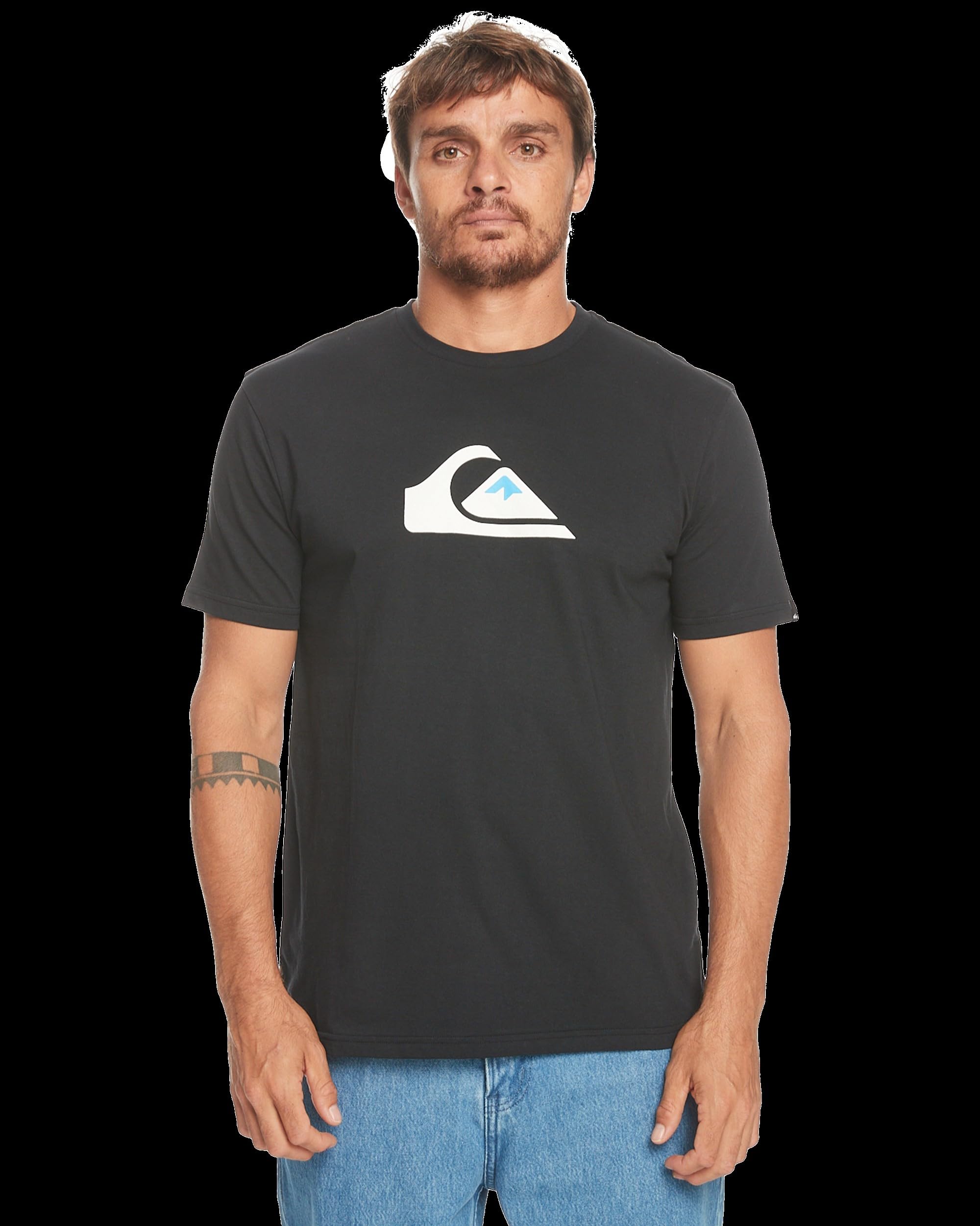 Quiksilver Comp Logo - T-Shirt für Männer Schwarz 3