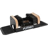 Umien Boot Scraper Outdoor Shoe Brush with Flaps, for Mud, Dirt &amp; Snow | Heavy-Duty Outdoor Use, Weather-Resistant, Durable Bristles, Freestanding