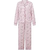Meiweileya Womens Satin Christmas Pajama Set Silk Tree Cake Button down Shirt Pants 2 Piece Holiday Sets Cute Pj Friends Pjs