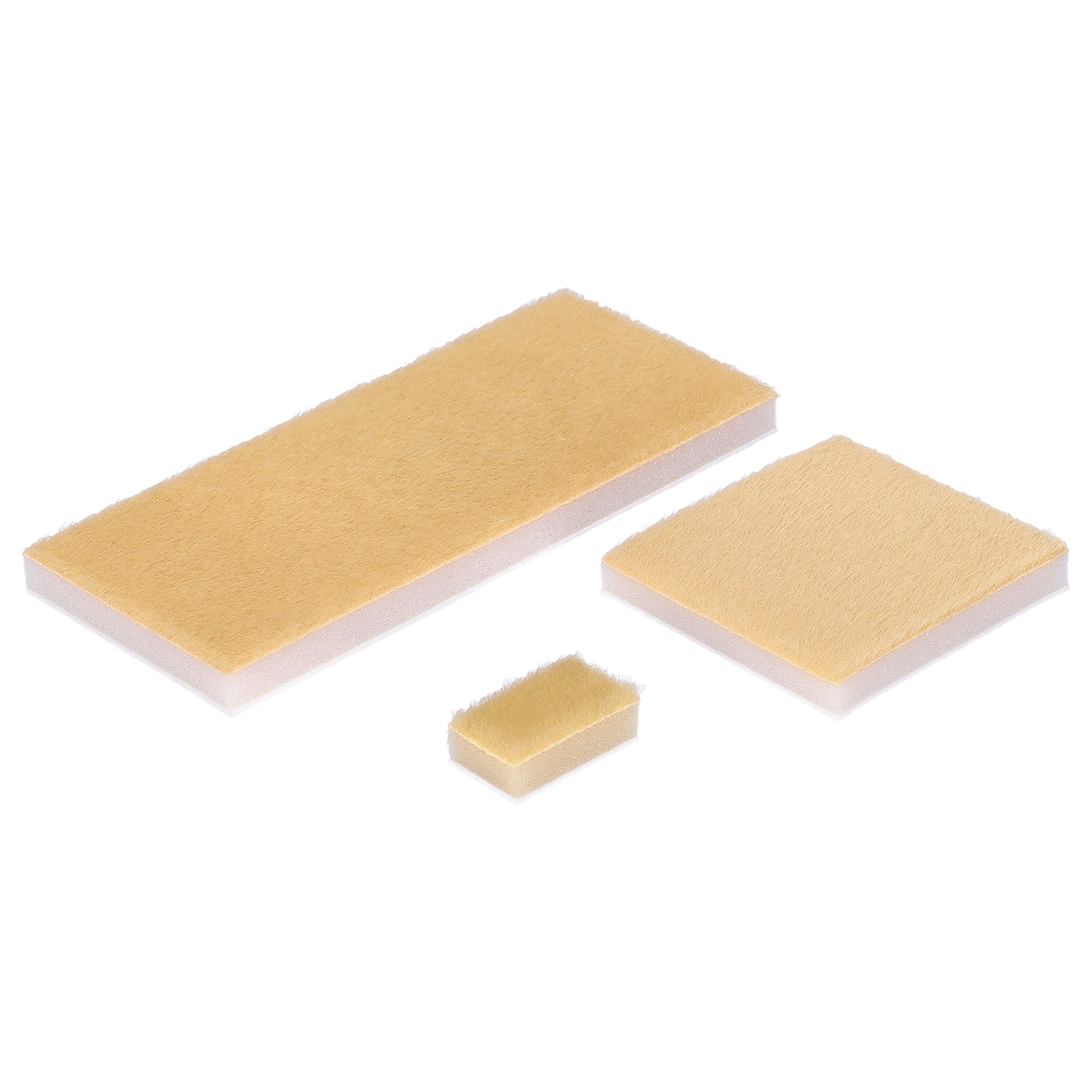 Toolspace Replacement Sponge Set of 3 Pieces - Painter's Sponges for Universal Painter Set - for Acrylic Paints, Oil Paints. Water Based Paints - 1x20x8cm 1x9.5x8cm 1x4x2.5cm