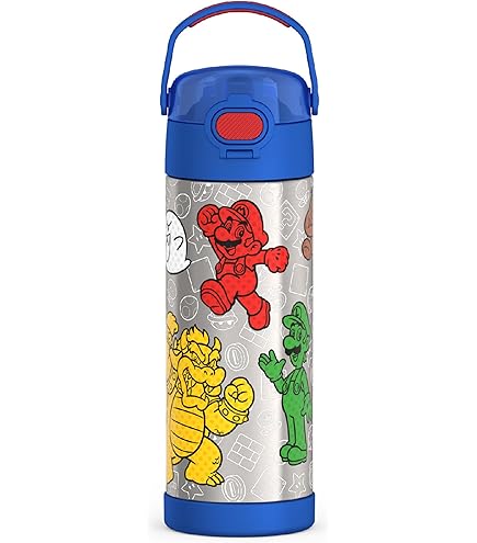 Amazon.com: THERMOS FUNTAINER 12 Ounce Super Mario Brothers and