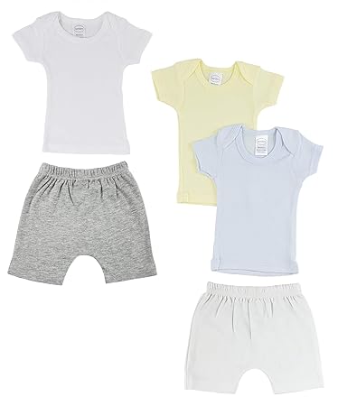 newborn white shorts