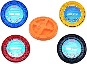 Gamma Seal Lid Variety Pack - 5 Colors Brand New