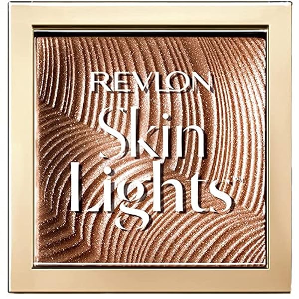 REVLON SKINLIGHTS PRISMATIC POWDER BRONZER, TRANSLUCENT-TO-BUILDABLE COVERAGE, 115 SUNKISSED BEAM, 0.31 OZ (PACK OF 1)