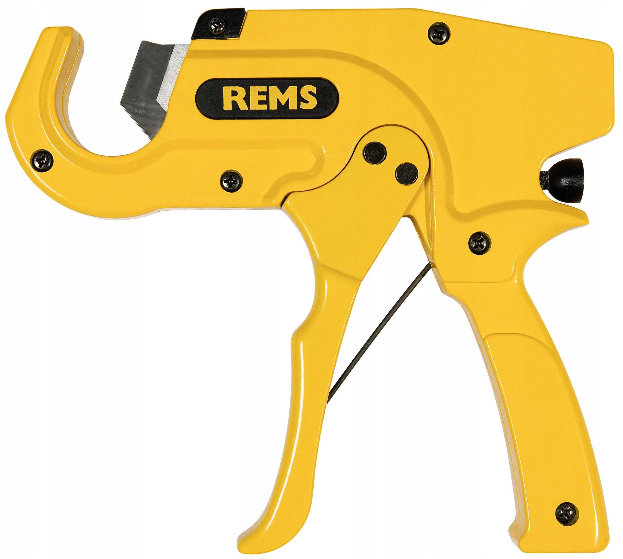 Rems ROS P 35 A 291220 Single-Handed Pipe Shears with Automatic Quick Return for Plastic and Composite Pipes Diameter 35 mm