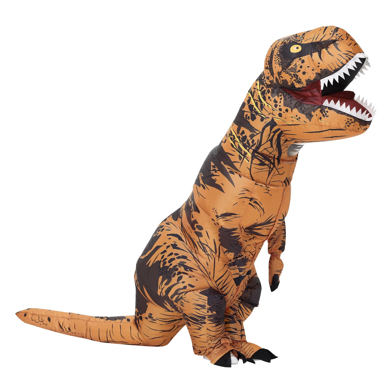 Photo 1 of Servllcell Inflatable Dinosaur Costume for Kids,Halloween Costumes T Rex Blow Up Costumes for Boys Girls,Funny Cosplay Party