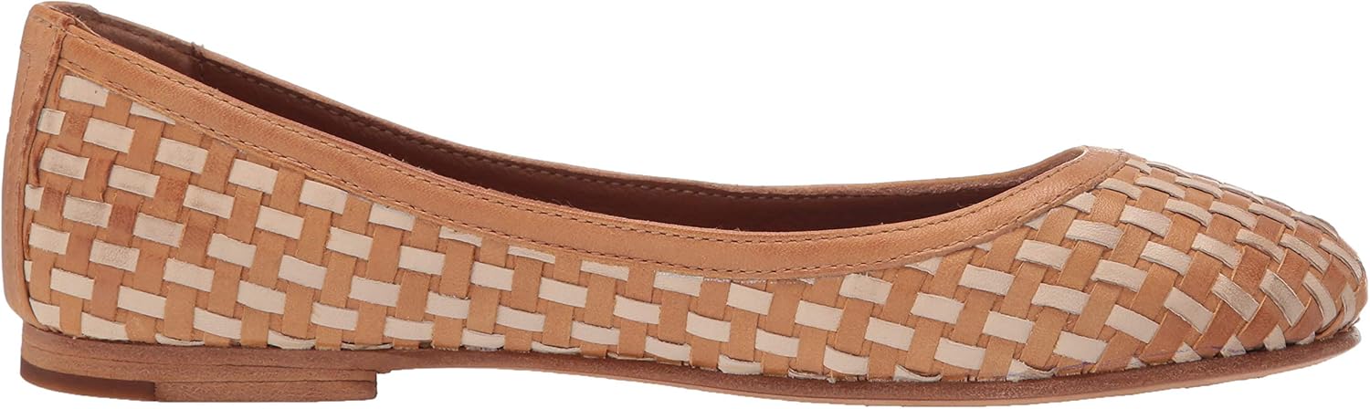frye carson woven ballet flat