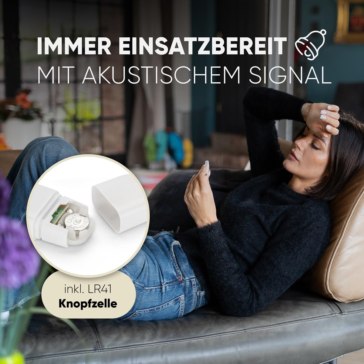 ProfiCare Thermometer | Fieberthermometer | antibakterielles Fieberthermometer | oral, Achselhöhle, rektal | LCD-Display | Spritzwassergeschützt | klein | ideal für unterwegs | PC-FT 3057 weiß 2