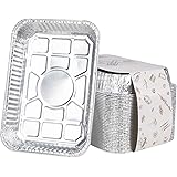 46-Pack Weber Grill Drip Pan Liners – Disposable Grease Trays For Genesis, Spirit, Traveler Grills