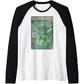 DC Comics Green Lantern And Green Arrow Comic Cover Raglan Baseball Tee