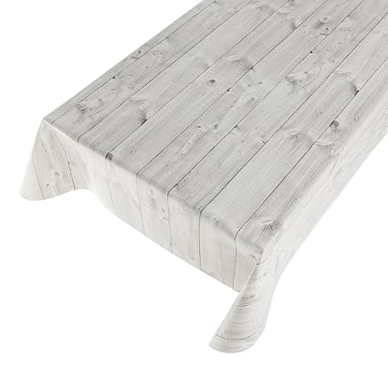 1,4m² Wachstuchtischdecke 'wood' Schutzdecke PVC abwaschbar in 140cm Breite (Meterware)